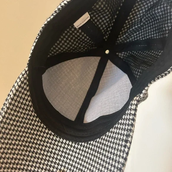 Red Corduroy and Black & White Hats - Picture 7 of 9